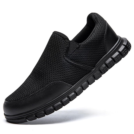 WOHHHW Mens Loafers Walking Casual Slip On Shoes Comfortable Lightweight Boat Shoes Fashion Classcial Sneakers Black US 12